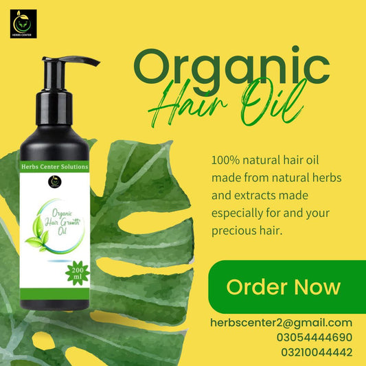 Organic Hair Growth Oil